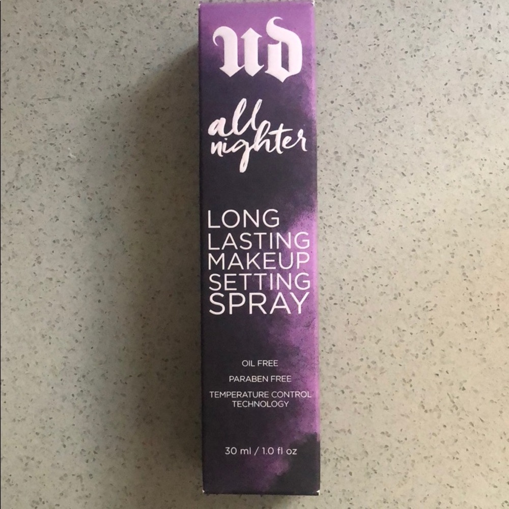 Urban decay all nighter travel size setting spray
